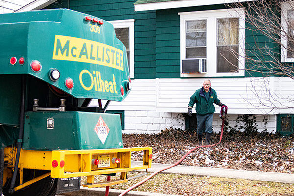 McAllister Energy oil heat deliveries