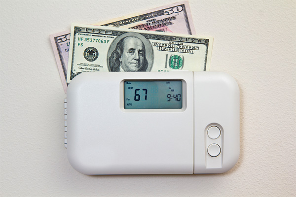 lower heating and cooling costs