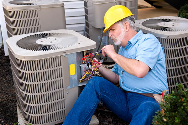 image of an HVAC contractor