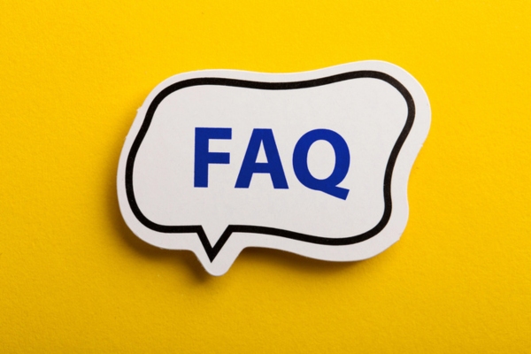 FAQ on a speech bubble depicting How Does A Programmable Thermostat Work questions