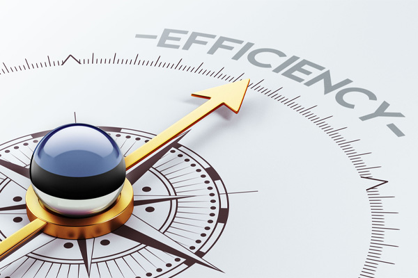 concept of energy efficiency depicting hvac system