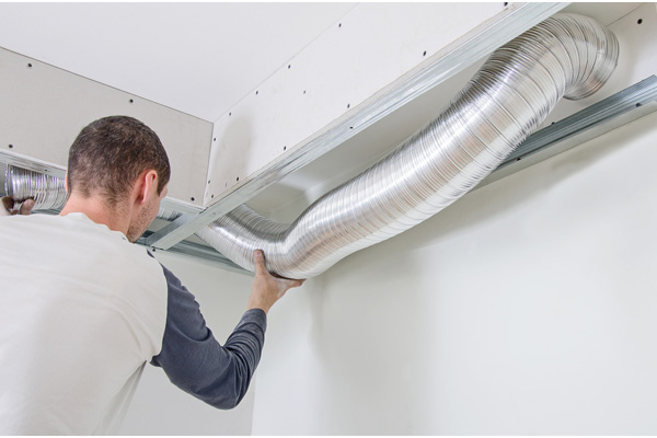 image of hvac ductwork installation