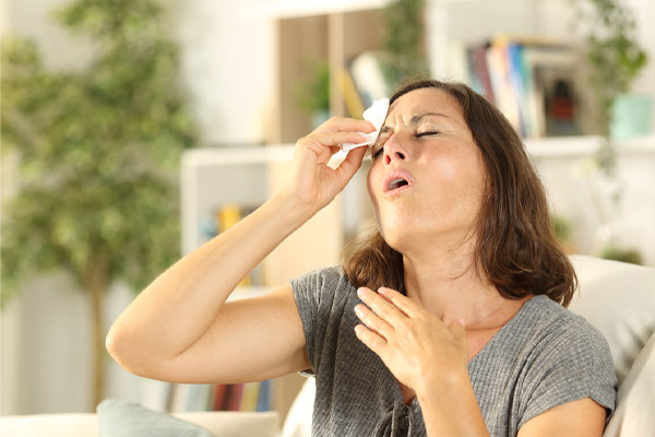 homeowner suffering from heat stroke and heat exhaustion from broken air conditioner