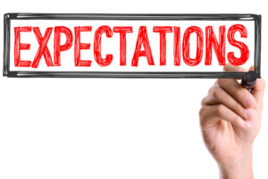 image of the word expectations depicting hvac installation expectations