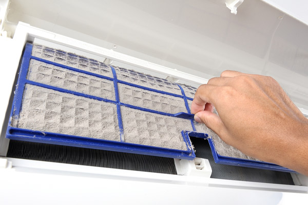 image of ductless mini-split advanced filtration system