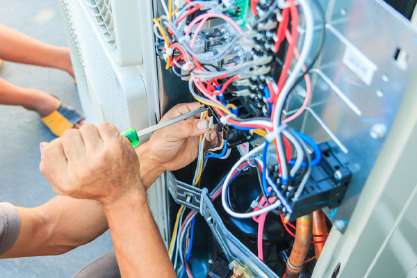 image of an air conditioner tune-up