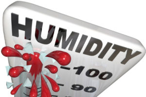 image of high humidity levels depicting why air conditioner not removing humidity