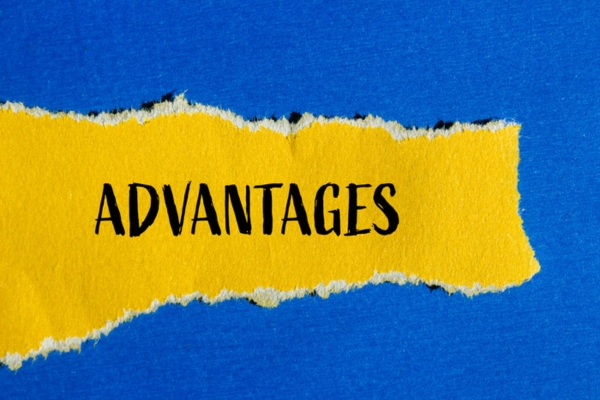 ADVANTAGES written on torn yellow paper depicting Choosing a Ductless Air Conditioning System