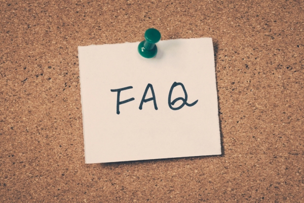 FAQ on a sticky note depicting questions about oil tank condensation