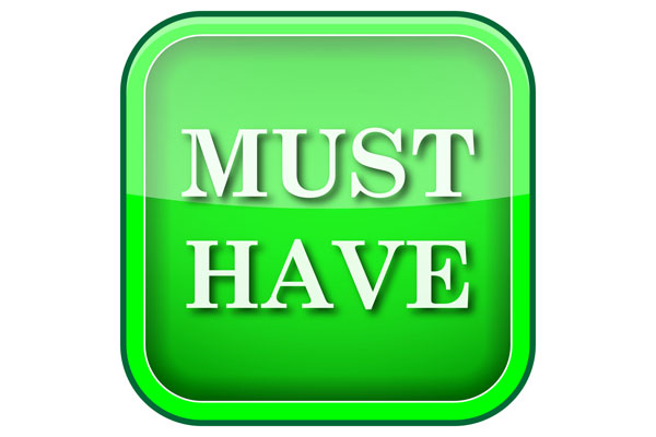 image of the word must have depicting must have hvc accessories