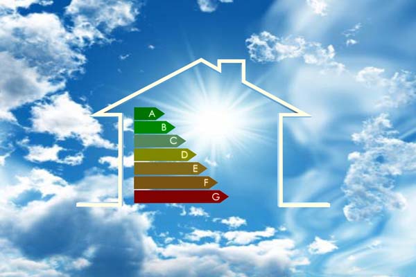 image of efficiency rating depicting energy efficient air conditioner