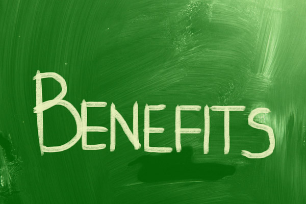 image of the word benefits depicting benefits of heating oil filter replacement