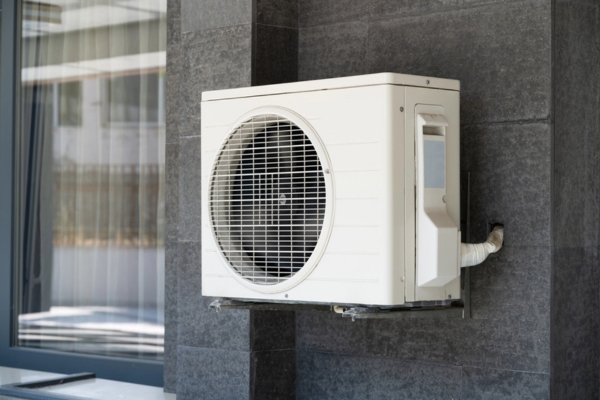 outdoor unit of ductless heat pump