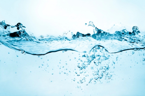 splash of water with bubbles depicting Cycle of Cooled Water