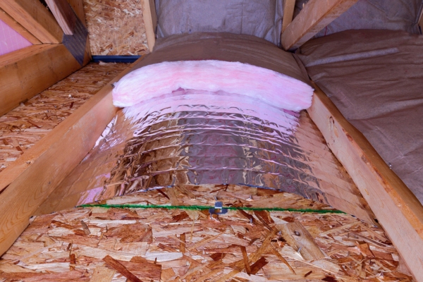 updating attic insulation
