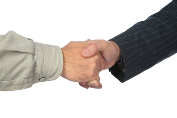 handshake between service provider and client depicting Stronger Dependability