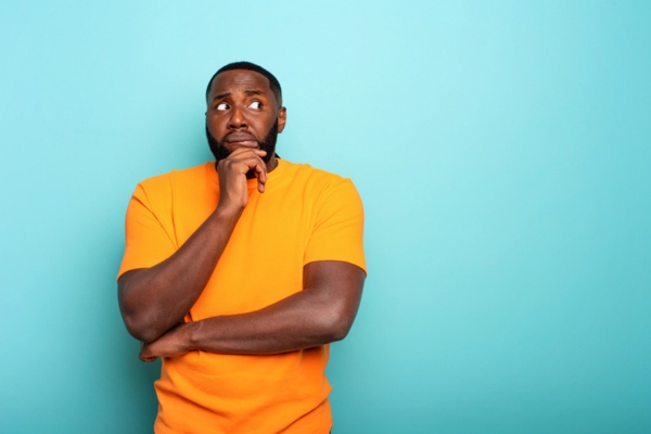 image of a man thinking depicting Why the Correct Air Conditioning Temperature Matters