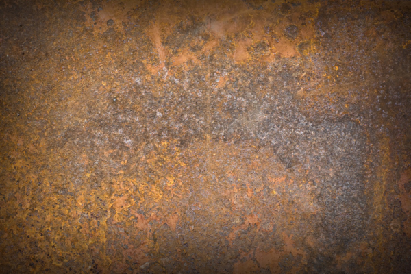 rusty metal surface depicting heating oil tank corrosion
